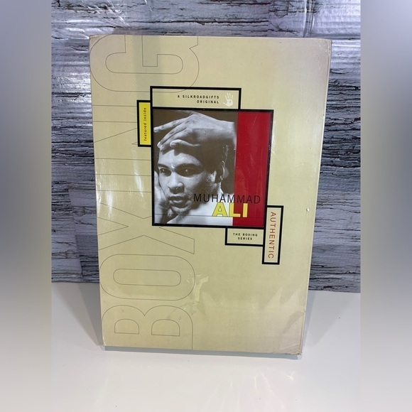 MUHAMMAD Ali The Boxing Series Silk Road Gifts Authentic Plaque Collectible Seal - Picture 1 of 10